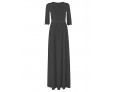 Women's Sexy Patchwork Swing Dress,Round Neck Maxi Polyester Lace Randomly