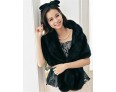 Ms fashion for autumn/winter warm imitation fur shawl Ma3 jia3 butterfly unlined upper garment