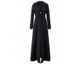 Women'sCoat,Solid Stand Long Sleeve Winter Blue / Red / Black / Green Wool / Others Medium