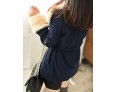 Winter Women's Solid Color Multi-color Coats & Jackets , Sexy / Casual / Work Tailored Collar Long Sleeve