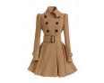 Women's Casual/Daily Vintage / Simple Coat,Solid Shirt Collar Long Sleeve Winter Others