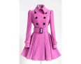 Women's Casual/Daily Vintage / Simple Coat,Solid Shirt Collar Long Sleeve Winter Others