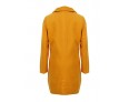 Women's Plus Size Coat,Solid Asymmetrical Long Sleeve Winter Blue / Black / Yellow Others Medium