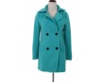 Women's Coat,Solid Long Sleeve Winter Pink / Red / Green Wool Medium