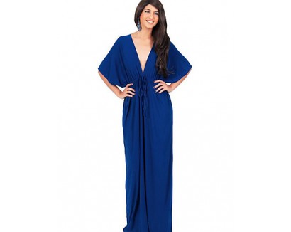 Women's Casual/Daily Sexy Ruched Slim Plus Size / Sheath Dress,Solid Deep V Maxi ? Length Sleeve