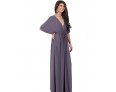 Women's Plus Size Casual/Daily Sexy Swing Dress,Solid Deep V Maxi ? Length SleevePolyester Nylon Summer