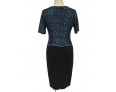 Women's Vintage / Simple / Street chic Plaid Bodycon Dress,Round Neck Knee-length Cotton / Polyester