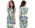 Brand FashionWomen's Vintage / Casual / Day Floral Plus Size / Sheath Dress , Round Neck Knee-length