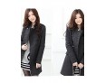 Women cultivate one's morality double-breasted woolen cloth long-sleeved jacket Leisure fashion winter warm coat HOUTW20