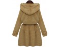 Women's Plus Size Simple Coat,Solid Hooded Long Sleeve Winter White / Brown / Green Nylon Thick