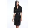 Women's Vintage Elegant Business Casual Half-sleeve Dress