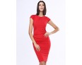 Women's Sexy Bodycon Party Inelastic Short Sleeve Knee-length Dress (Knitwear)