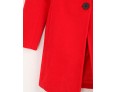 Women's Casual/Daily Simple Coat,Solid Notch Lapel Long Sleeve Spring Pink / Red / Green / Purple Wool Medium