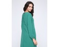 Women's Simple Loose / Chiffon Dress,Solid Round Neck Maxi Long Sleeve Blue / Red / Black / Green Polyester Fall