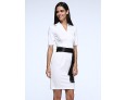 Women's Vintage Elegant Business Casual Half-sleeve Dress