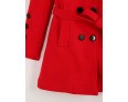 Women's Casual/Daily Simple Coat,Solid Turtleneck Long Sleeve Winter Blue / Red / Black / Brown / Yellow Wool Thick