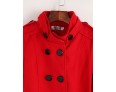 Women's Casual/Daily Simple Coat,Solid Turtleneck Long Sleeve Winter Blue / Red / Black / Brown / Yellow Wool Thick