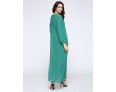 Women's Simple Loose / Chiffon Dress,Solid Round Neck Maxi Long Sleeve Blue / Red / Black / Green Polyester Fall