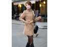  Women's BeltWoolen Trench Coat(More Colors)