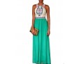 Women's Sexy Casual Cute Maxi Plus Sizes Inelastic Sleeveless Dress (Chiffon)