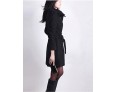 New WomenWoolen Coat Winter Slim Double Breasted Overcoat Winter Coats Long Outerwear for Women