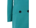 Women's Coat,Solid Long Sleeve Winter Pink / Red / Green Wool Medium