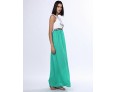 Women's Sexy Casual Cute Maxi Plus Sizes Inelastic Sleeveless Dress (Chiffon)