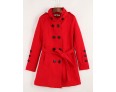 Women's Casual/Daily Simple Coat,Solid Turtleneck Long Sleeve Winter Blue / Red / Black / Brown / Yellow Wool Thick