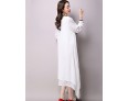 Women's Casual / Day Solid Loose / Swing Dress ,False Two Literature and ArtV Neck Maxi Cotton / Linen